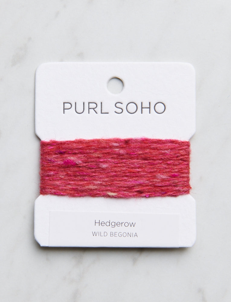 Hedgerow Color Cards, Wild Begonia