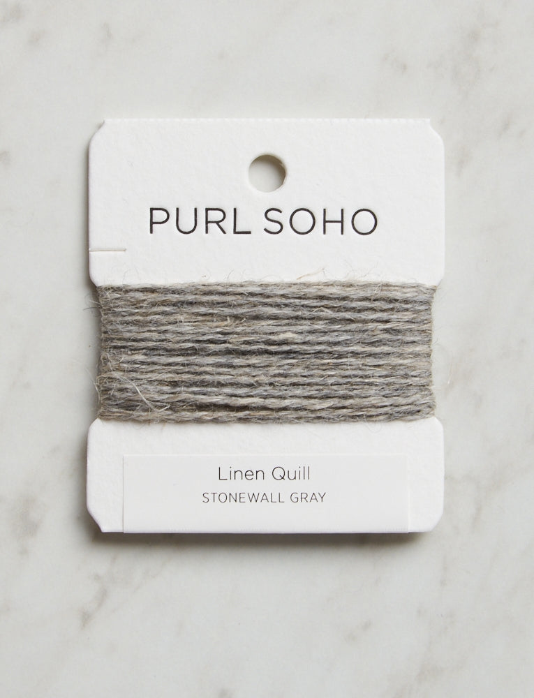 Linen Quill Color Cards, Stonewall Gray