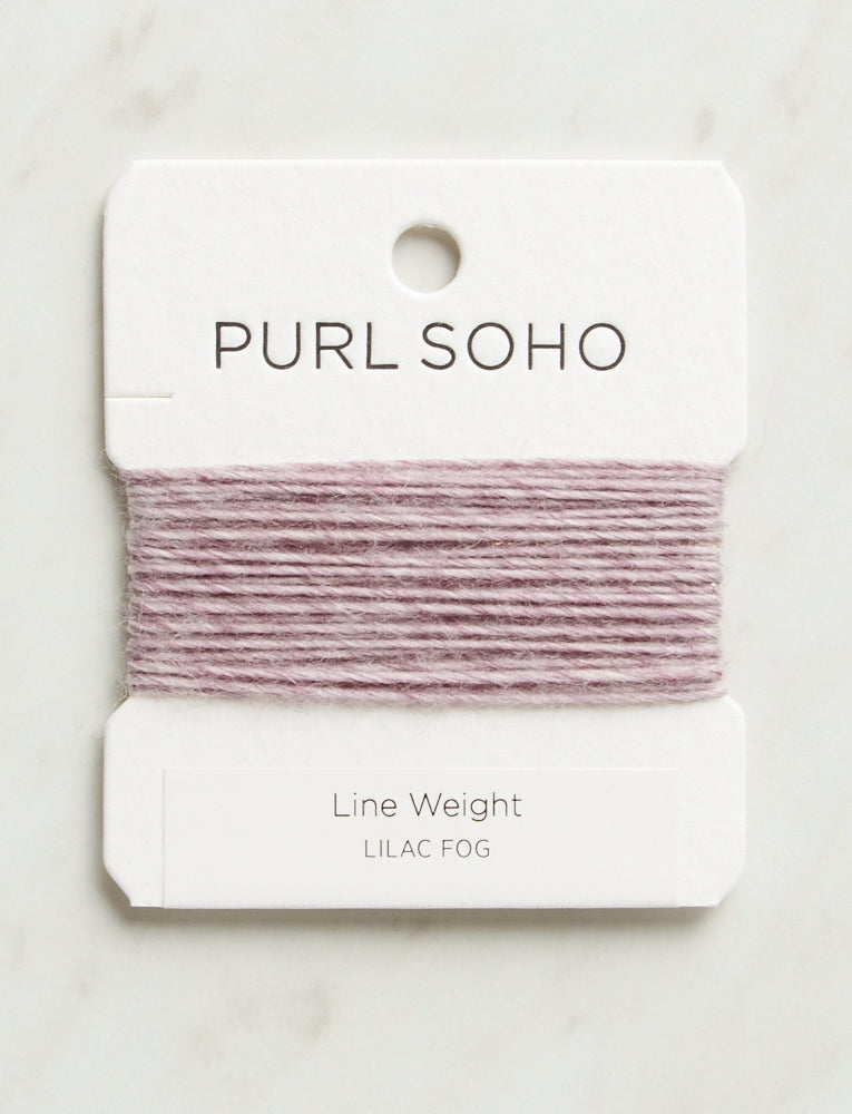 Line Weight Color Cards, Lilac Fog, Heather
