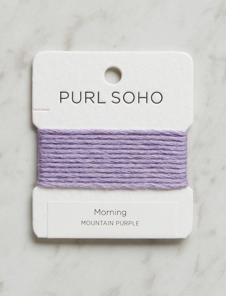 Morning Color Cards, Mountain Purple