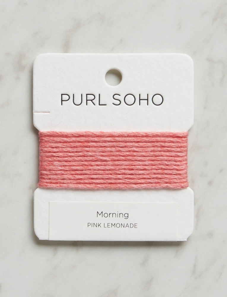 Morning Color Cards, Pink Lemonade