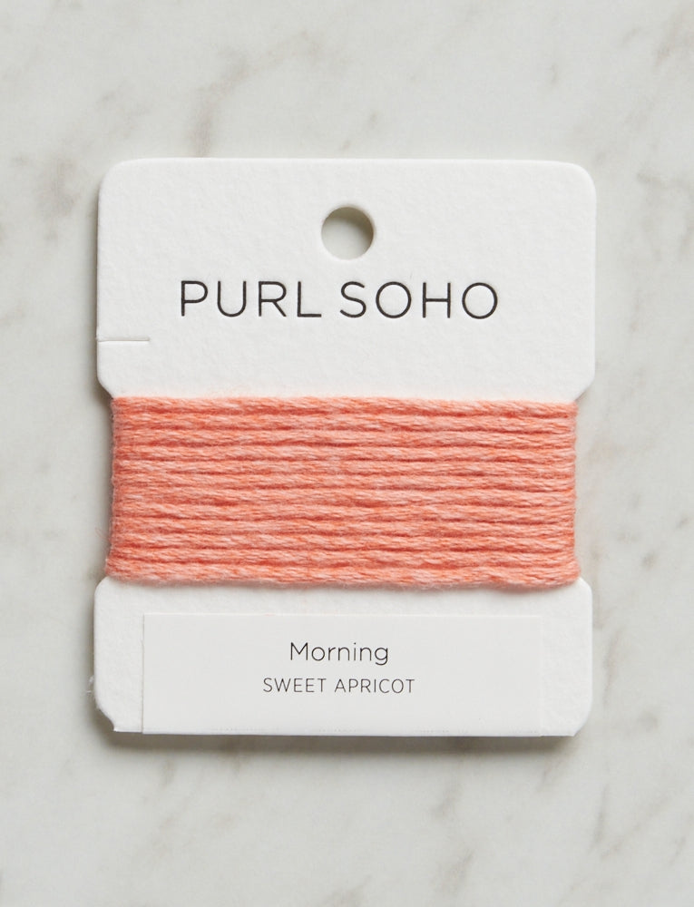 Morning Color Cards, Sweet Apricot