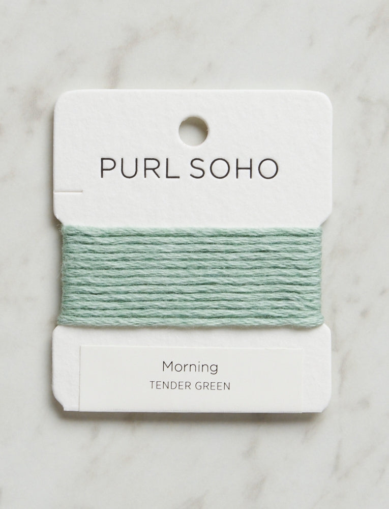 Morning Color Cards, Tender Green