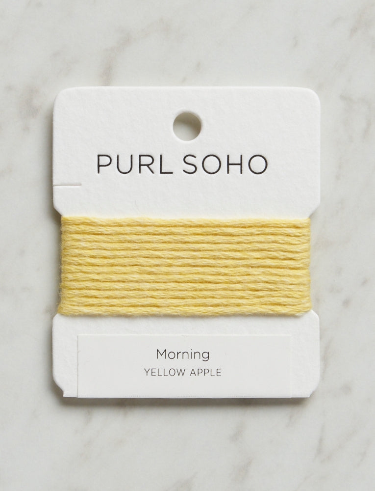 Morning Color Cards, Yellow Apple