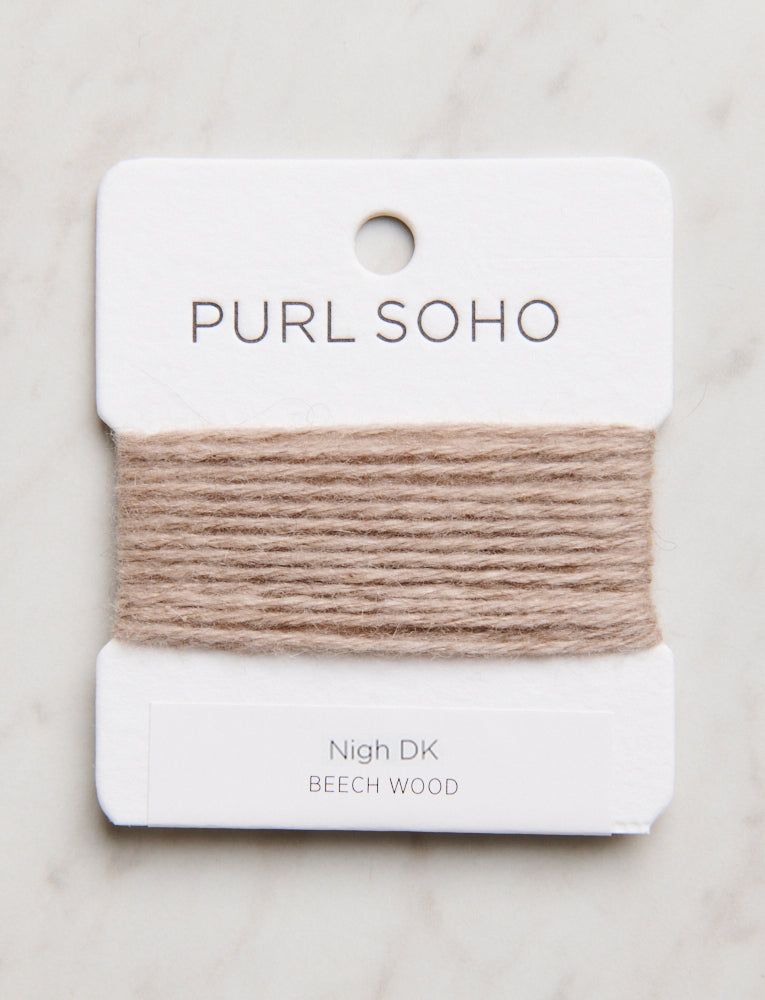 Nigh DK Color Cards, Beech Wood