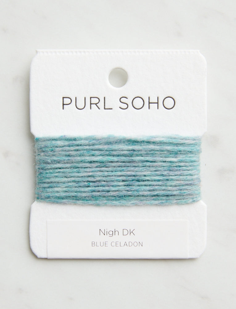 Nigh DK Color Cards, Blue Celadon