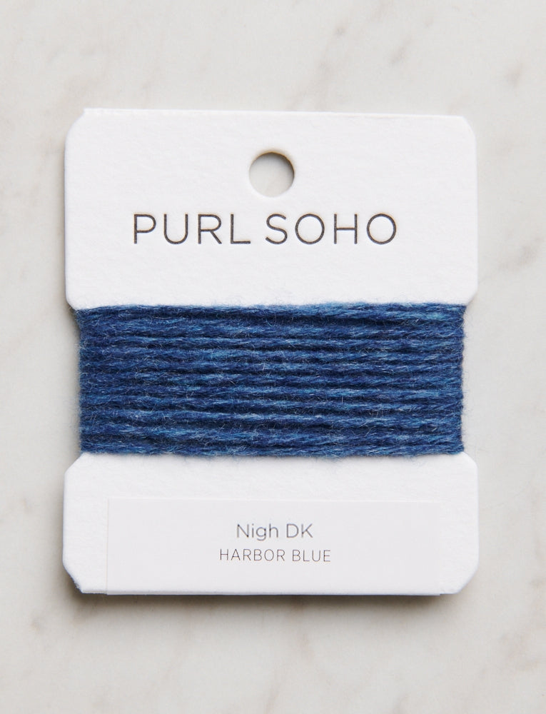 Nigh DK Color Cards, Harbor Blue