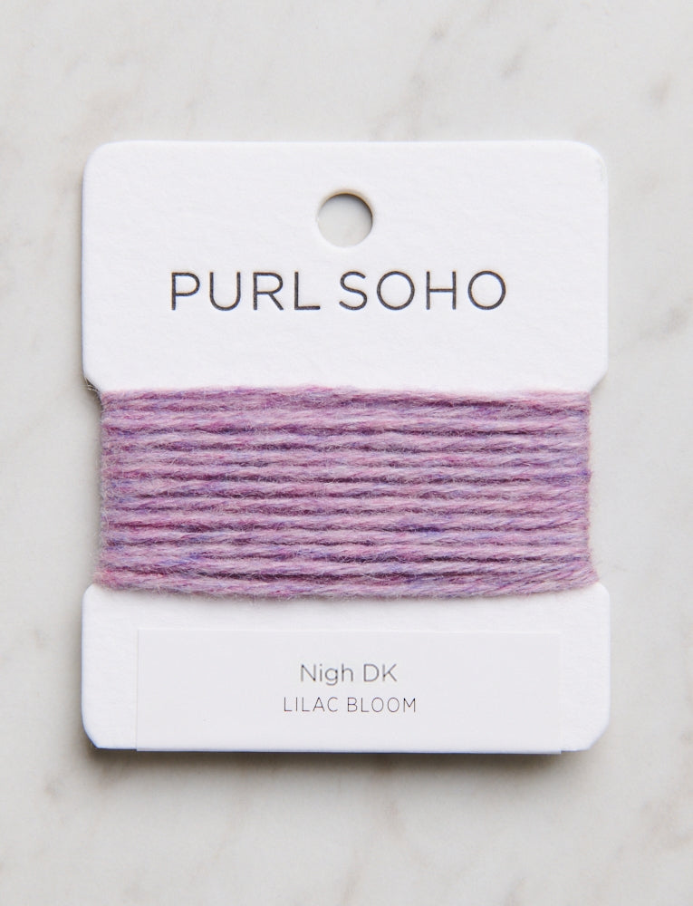 Nigh DK Color Cards, Lilac Bloom