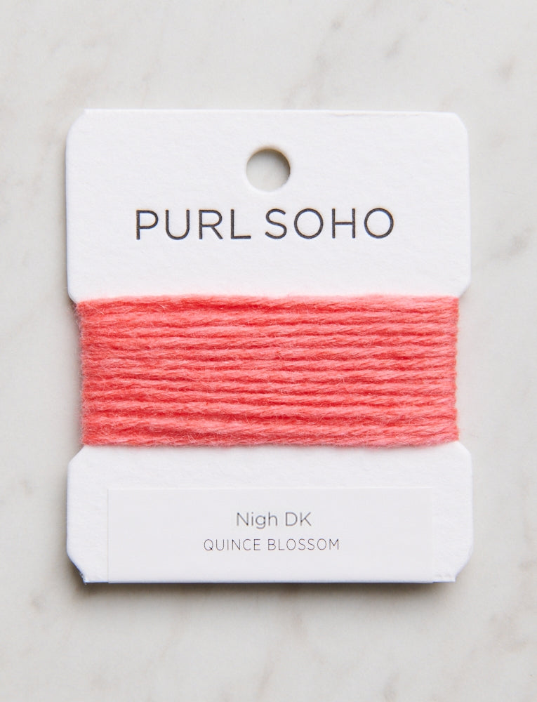 Nigh DK Color Cards, Quince Blossom