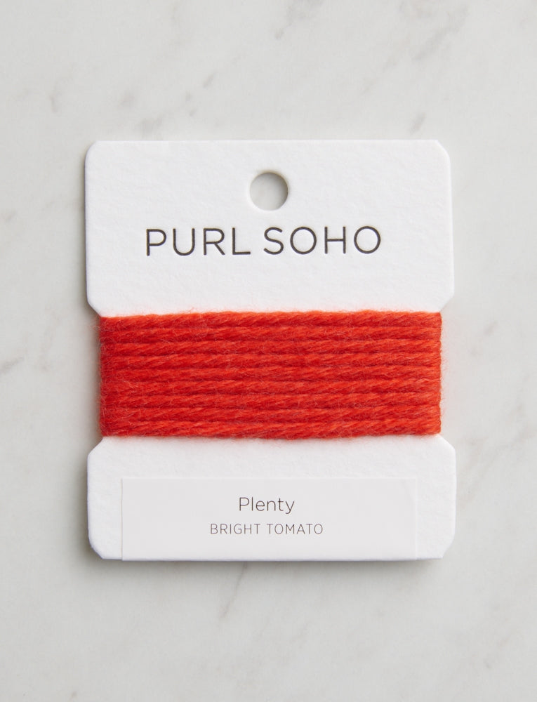 Plenty Color Cards, Bright Tomato