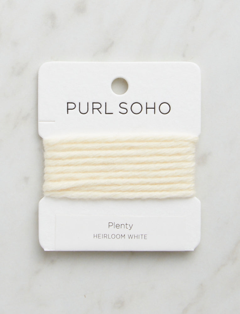 Plenty Color Cards, Heirloom White