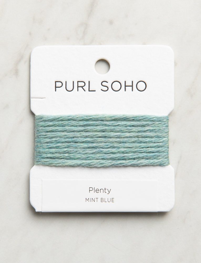 Plenty Color Cards, Mint Blue