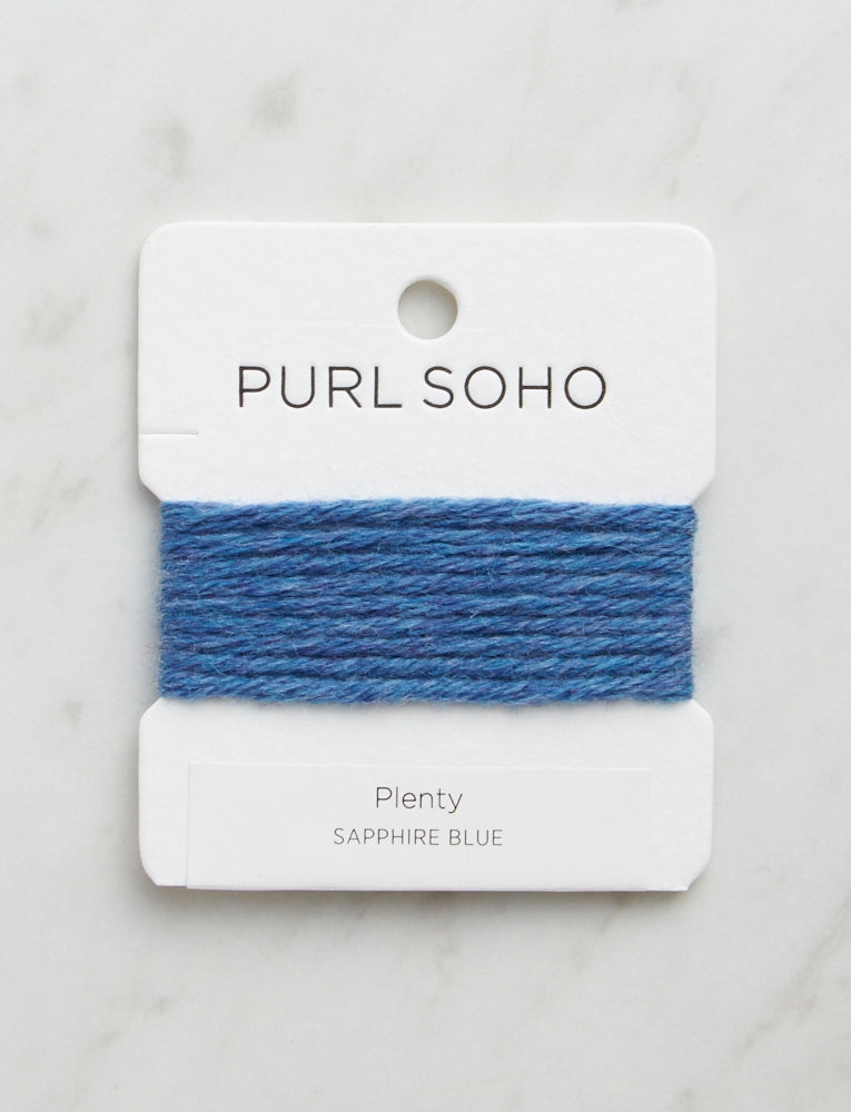 Plenty Color Cards, Sapphire Blue