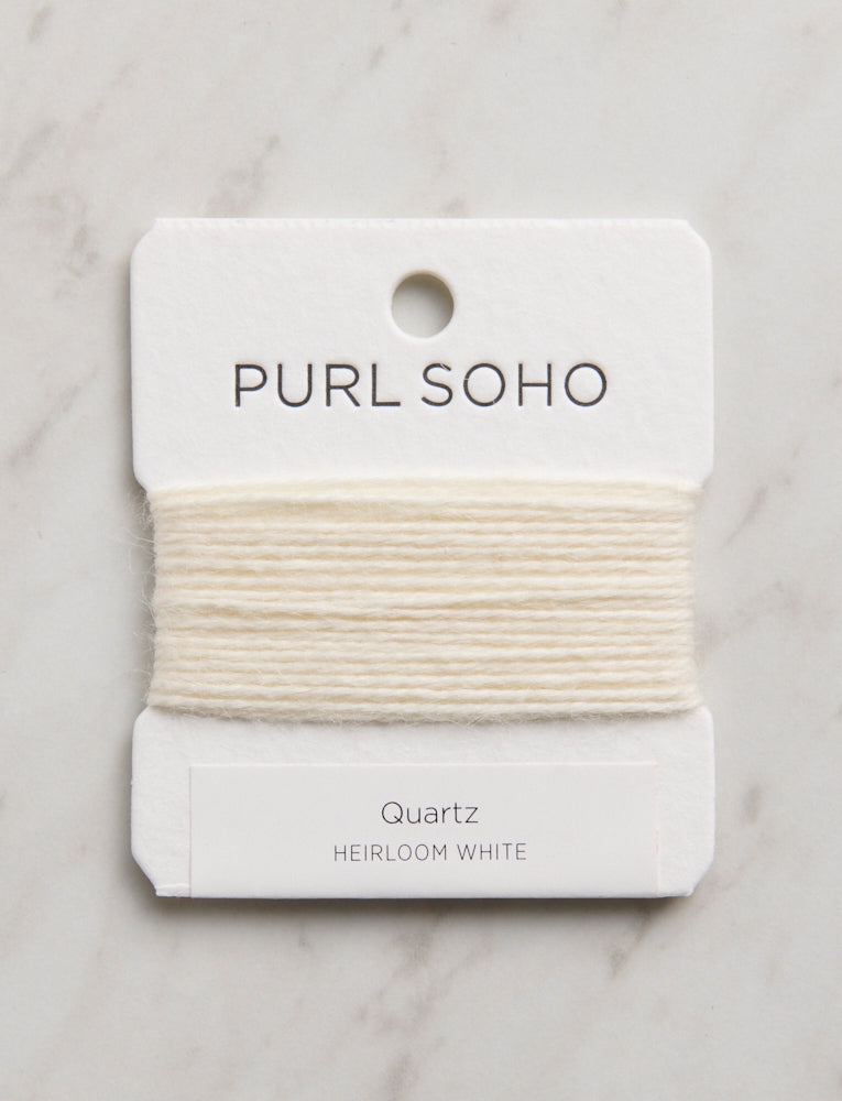 Quartz Color Cards, Heirloom White