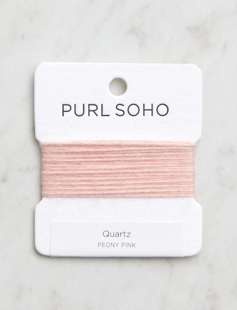 Quartz Color Cards, Peony Pink