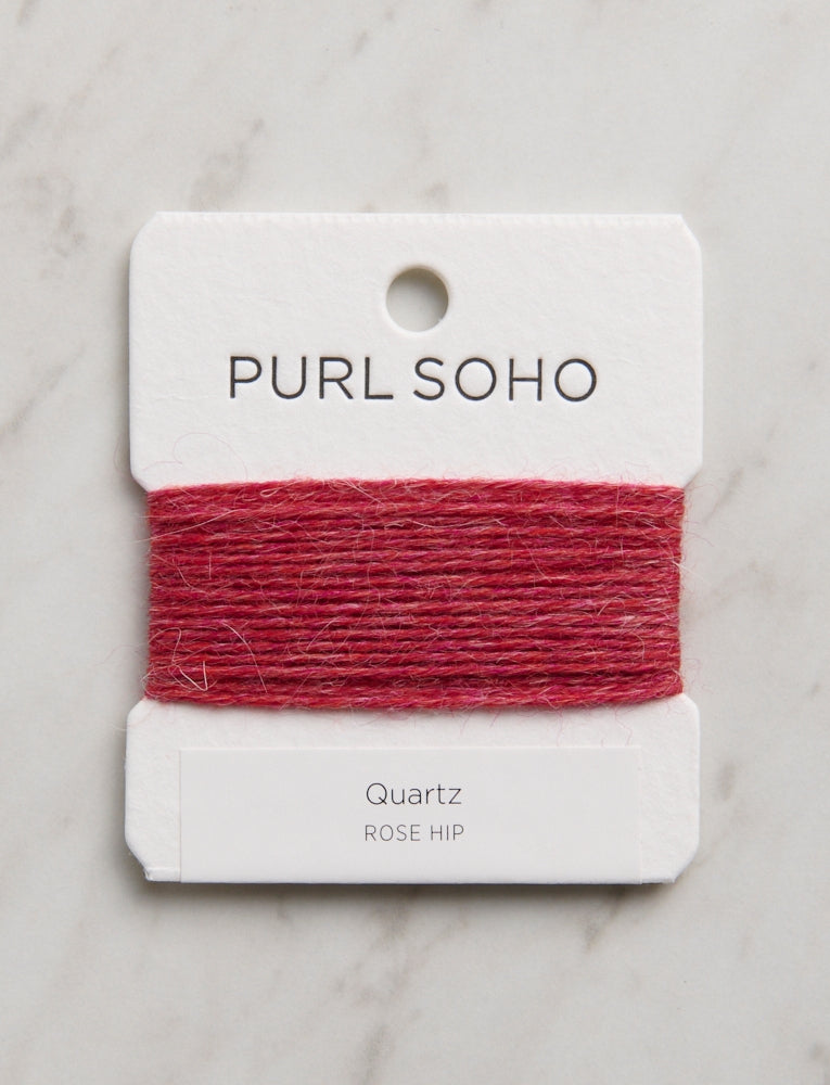 Quartz Color Cards, Rose Hip