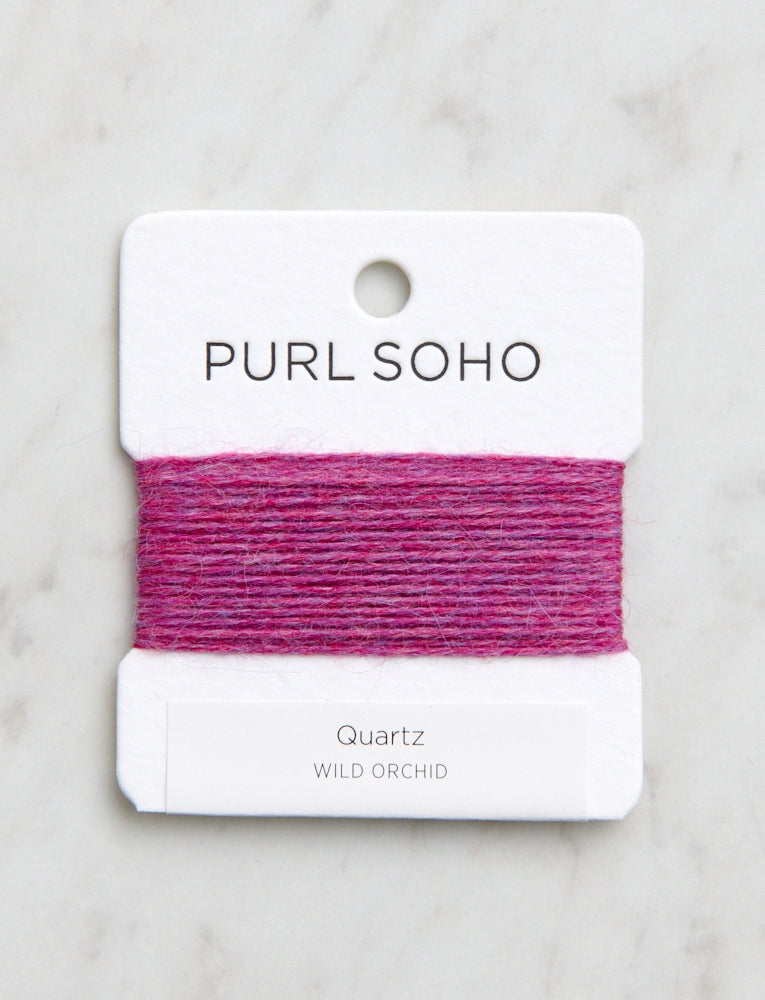 Quartz Color Cards, Wild Orchid