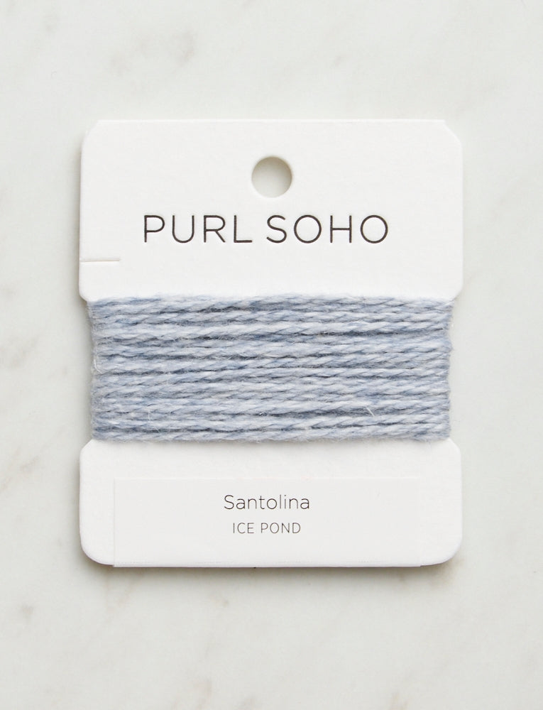 Santolina Color Cards, Ice Pond