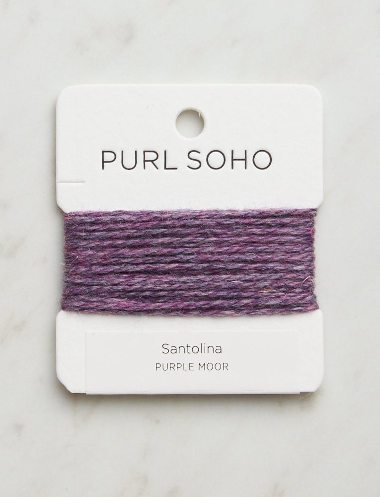 Santolina Color Cards, Purple Moor