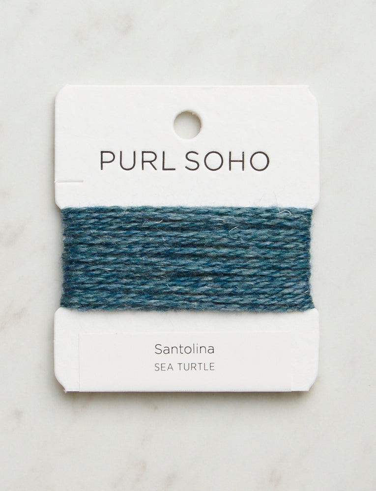 Santolina Color Cards, Sea Turtle