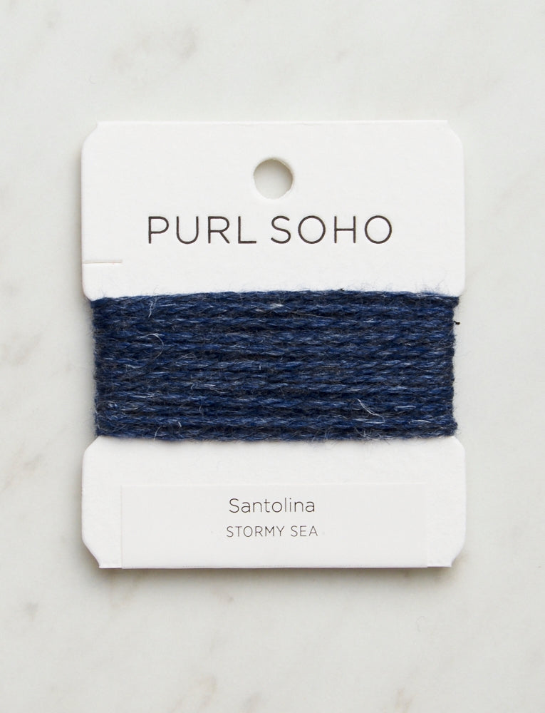 Santolina Color Cards, Stormy Sea