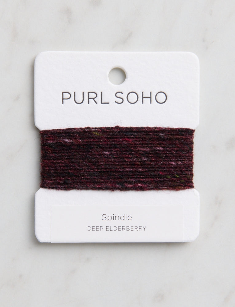 Spindle Color Cards, Deep Elderberry