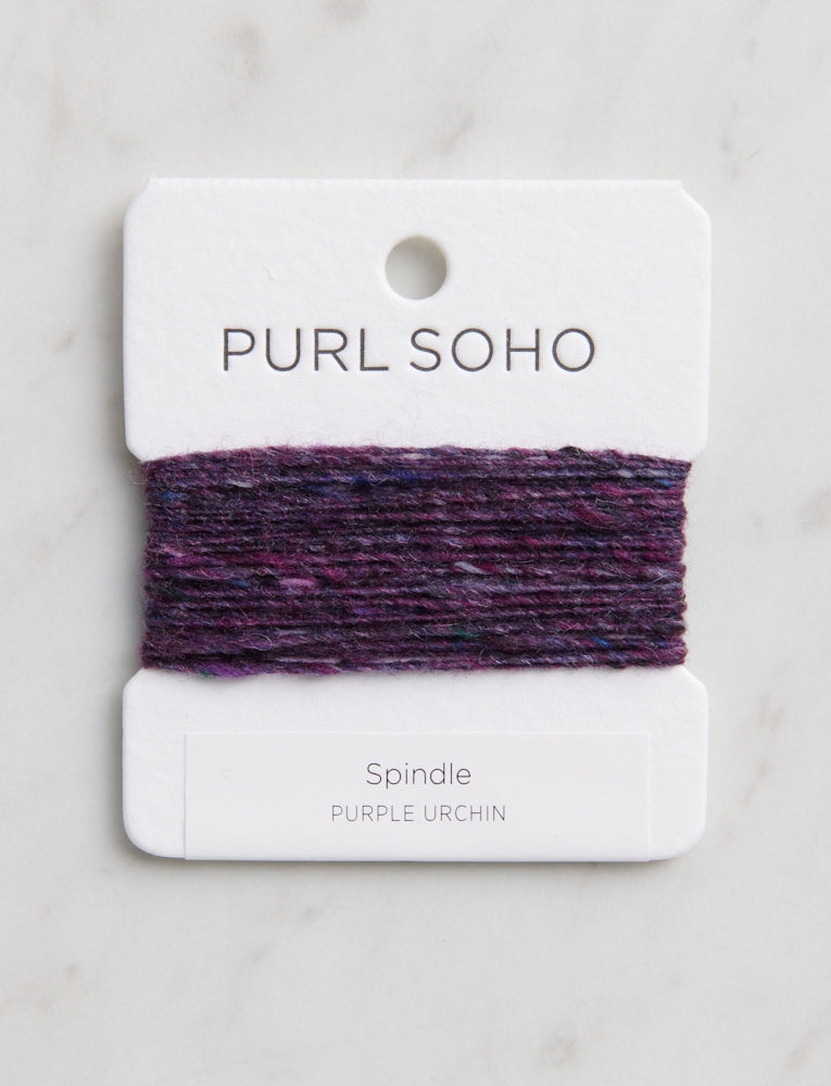 Spindle Color Cards, Purple Urchin