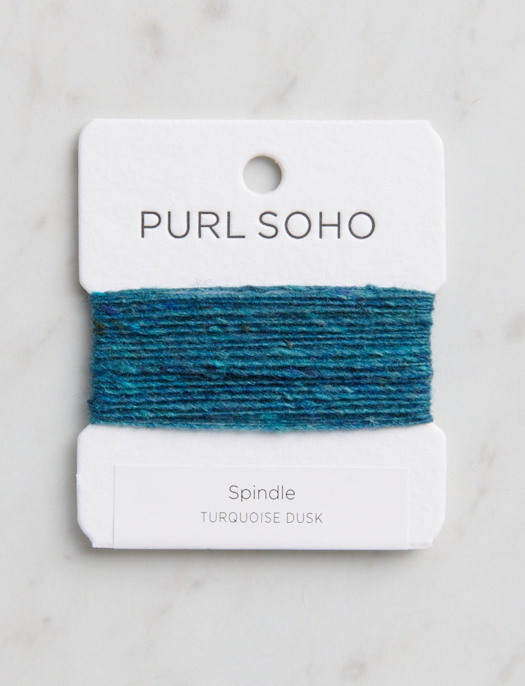 Spindle Color Cards, Turquoise Dusk