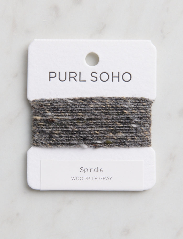 Spindle Color Cards, Woodpile Gray