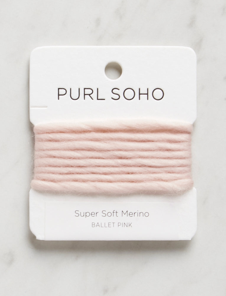 Super Soft Merino Color Cards, Ballet Pink