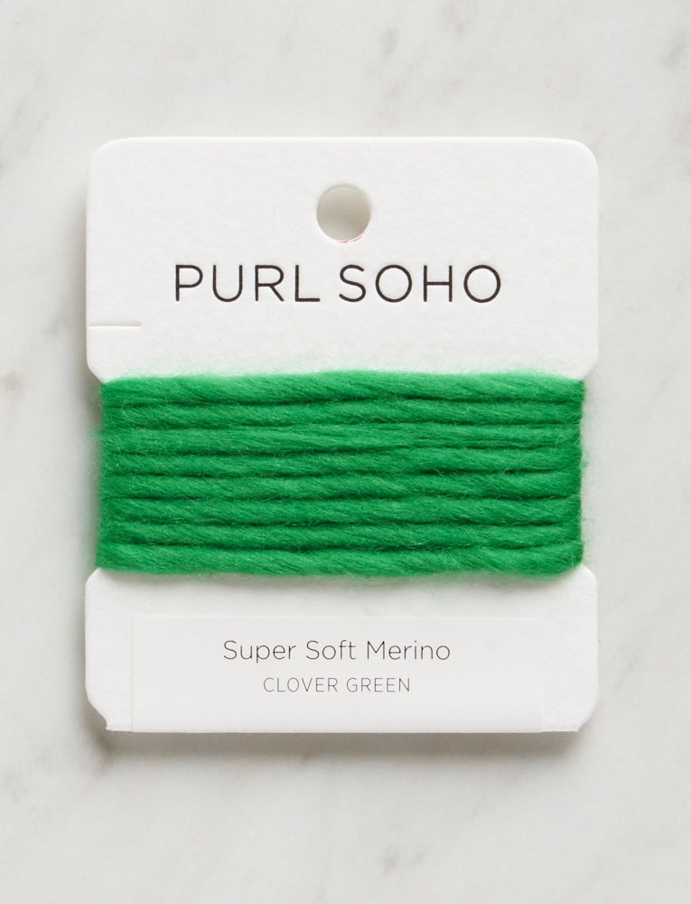 Super Soft Merino Color Cards, Clover Green