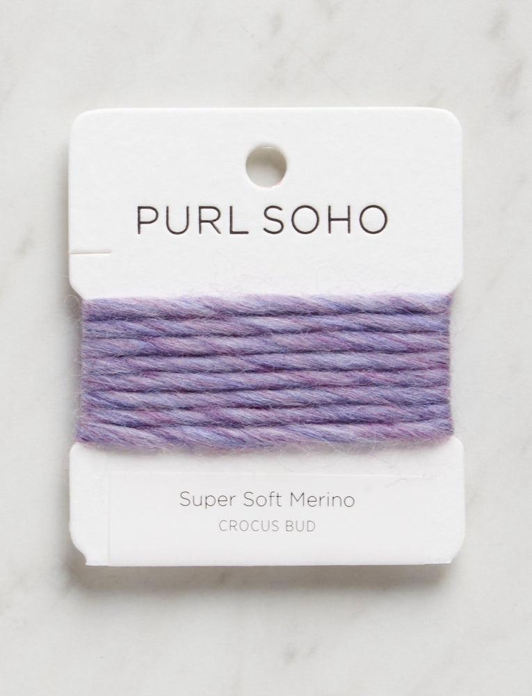 Super Soft Merino Color Cards, Crocus Bud