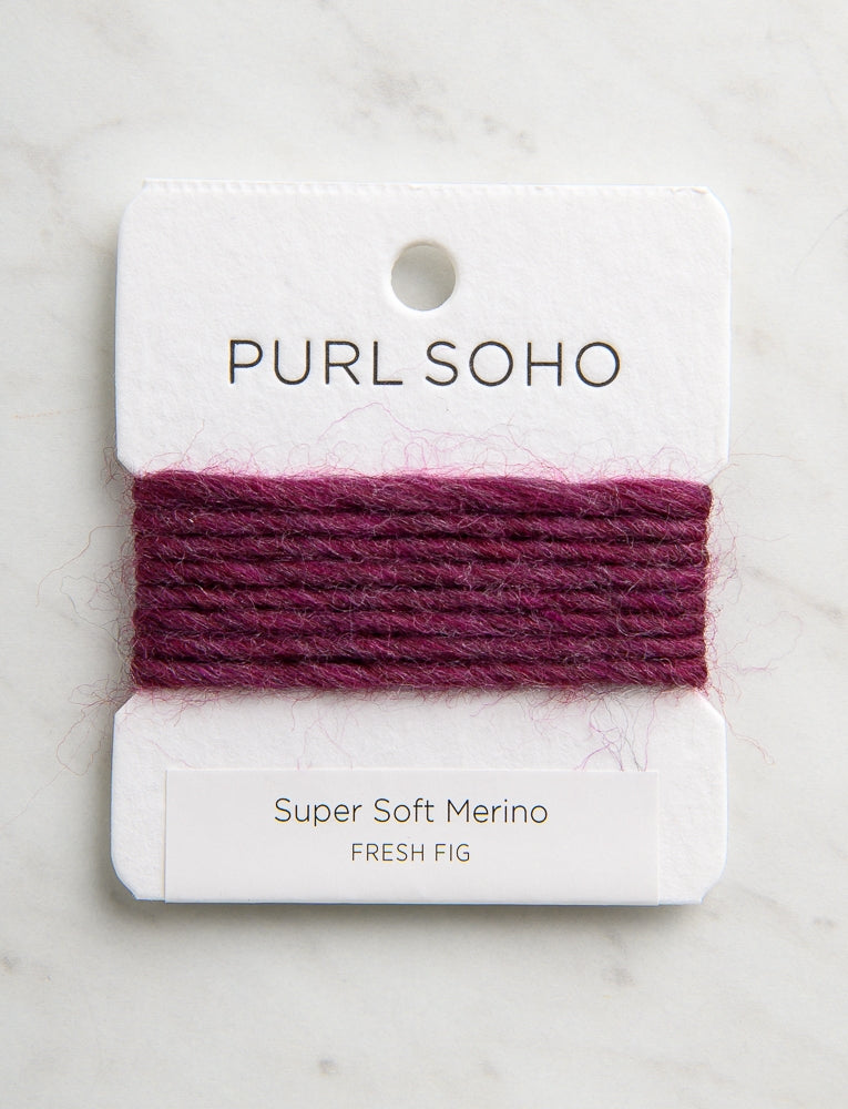 Super Soft Merino Color Cards, Fresh Fig