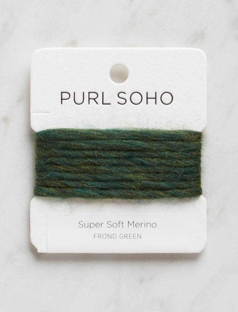 Super Soft Merino Color Cards, Frond Green