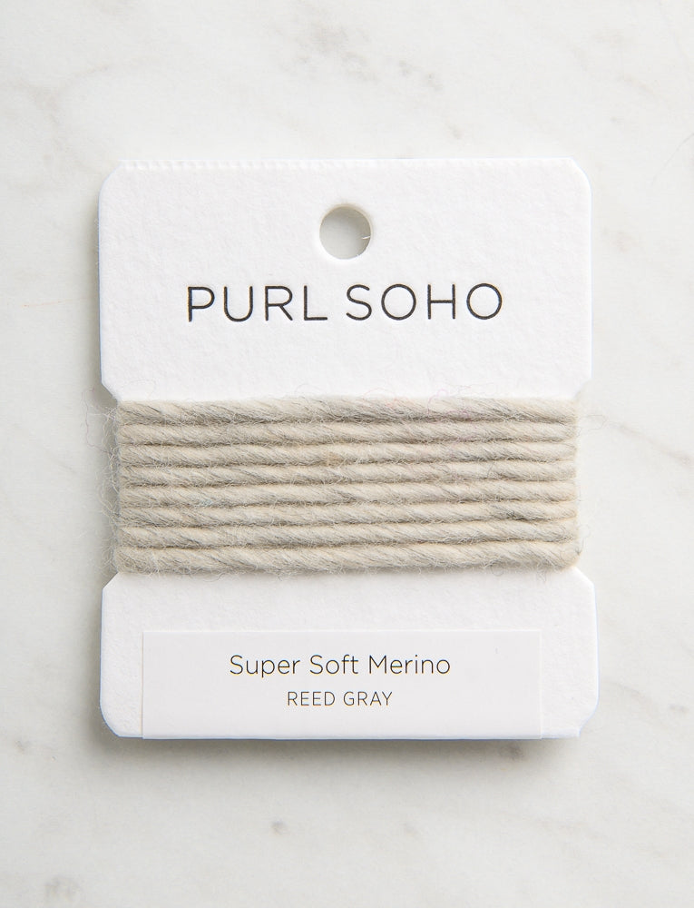 Super Soft Merino Color Cards, Reed Gray