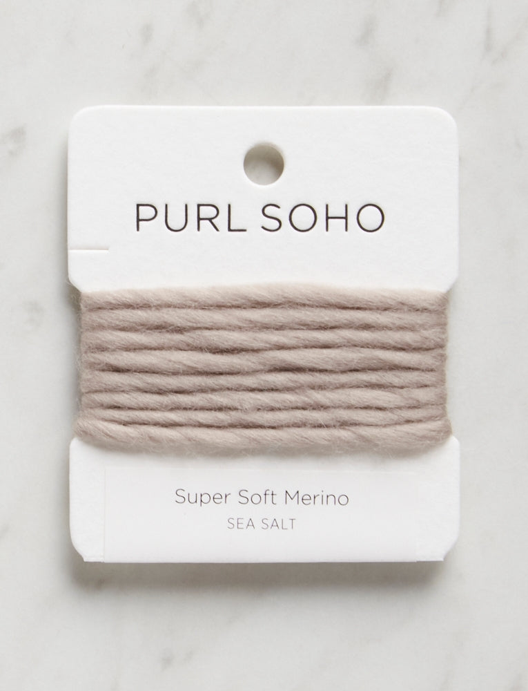 Super Soft Merino Color Cards, Sea Salt