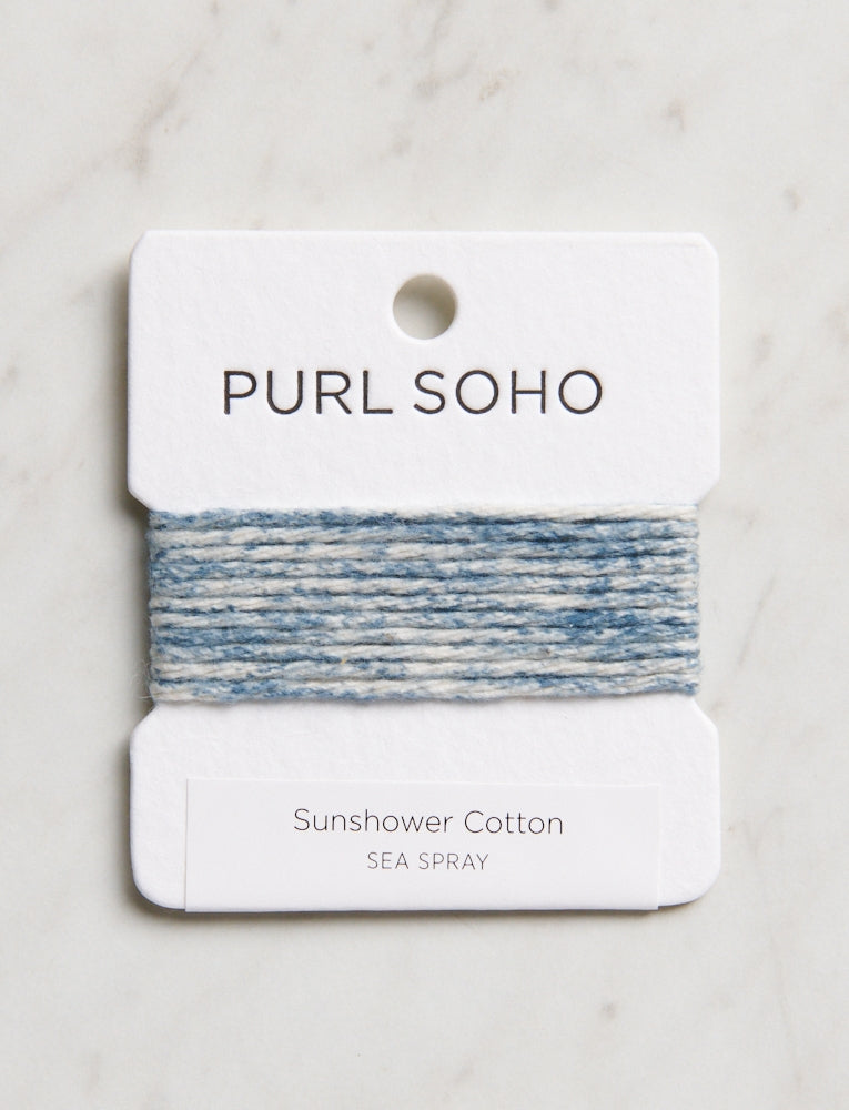 Sunshower Cotton Color Cards, Sea Spray