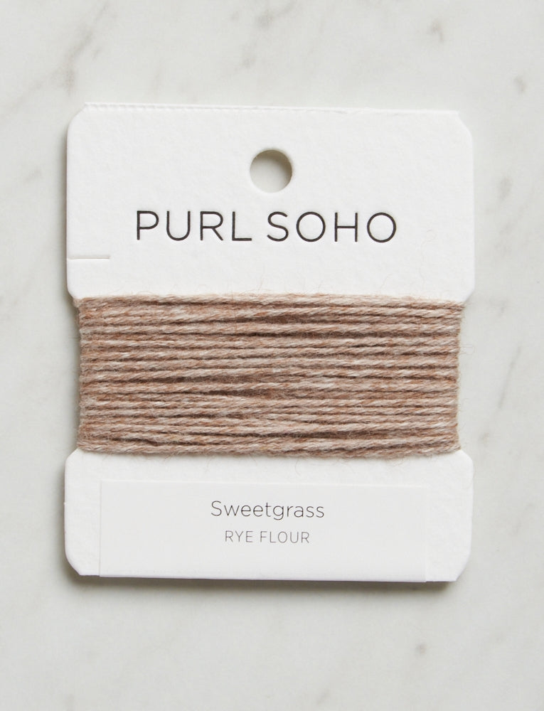 Sweetgrass Color Cards, Rye Flour