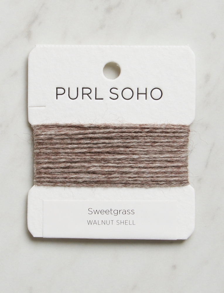 Sweetgrass Color Cards, Walnut Shell