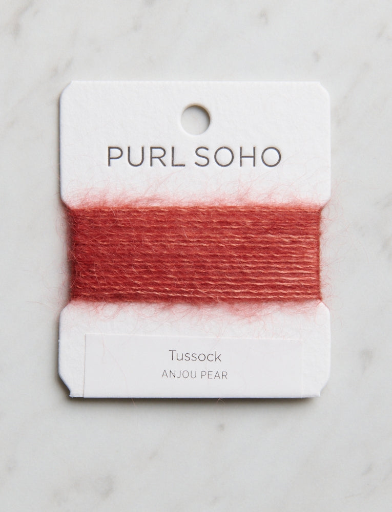 Tussock Color Cards, Anjou Pear
