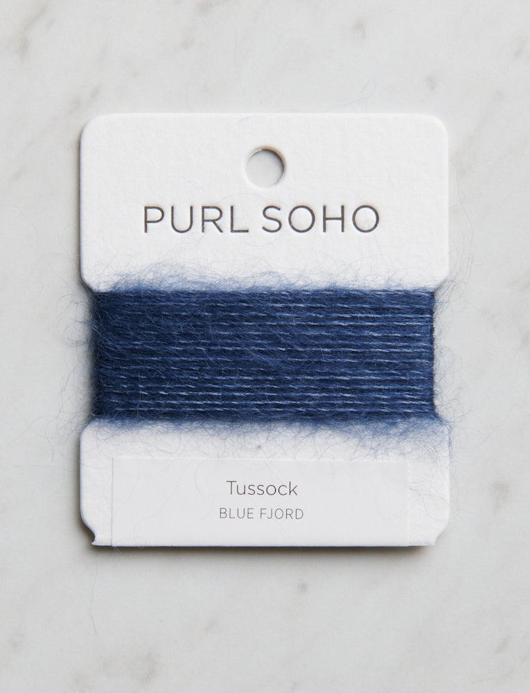 Tussock Color Cards, Blue Fjord