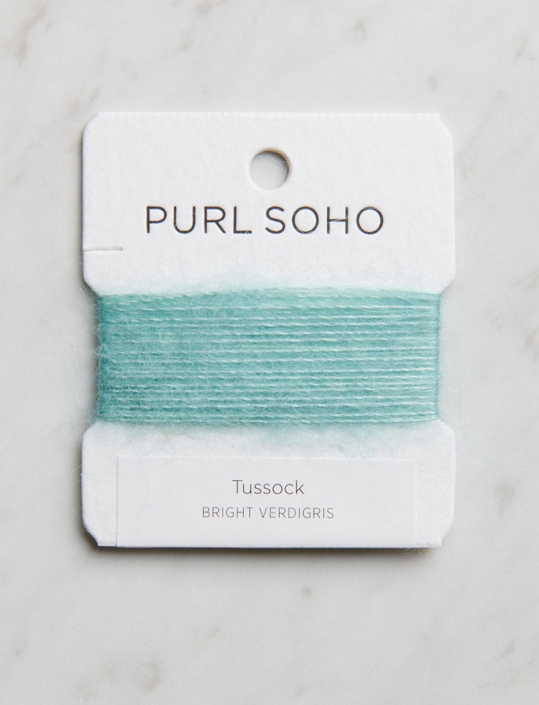 Tussock Color Cards, Bright Verdigris