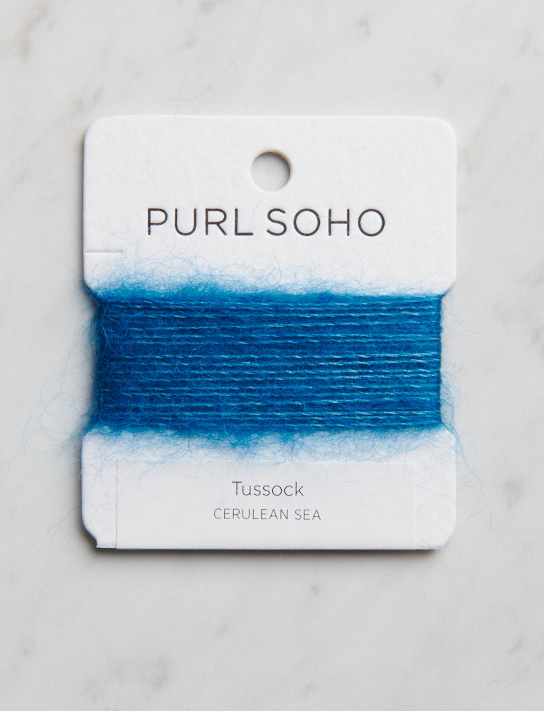 Tussock Color Cards, Cerulean Sea