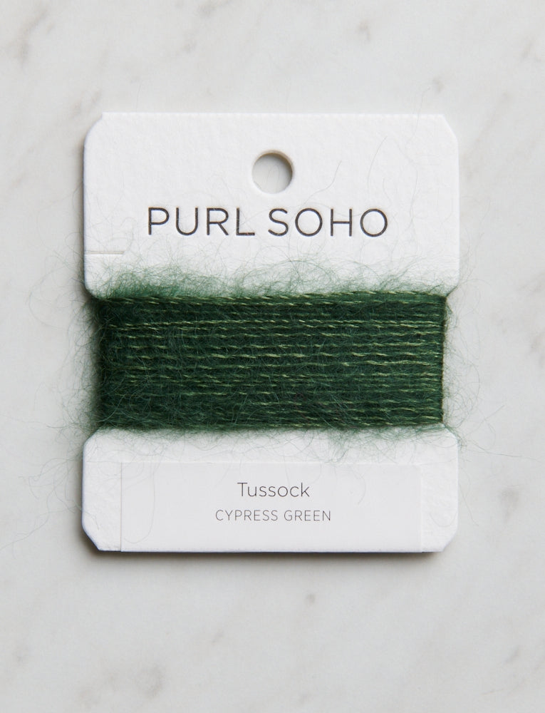 Tussock Color Cards, Cypress Green
