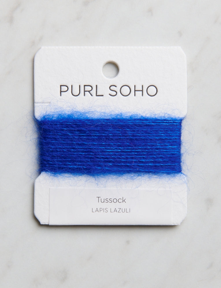 Tussock Color Cards, Lapis Lazuli