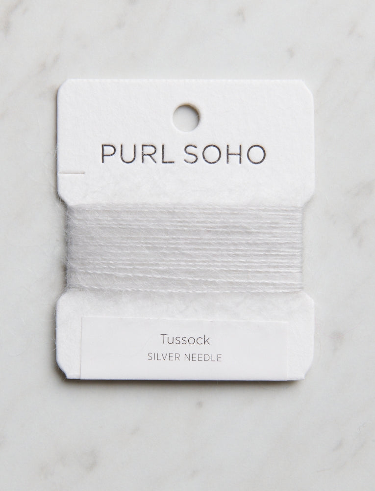 Tussock Color Cards, Silver Needle