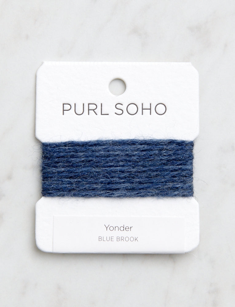 Yonder Color Cards, Blue Brook