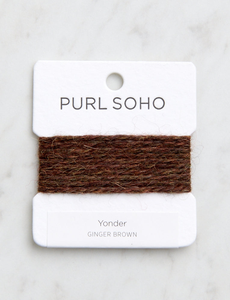 Yonder Color Cards, Ginger Brown