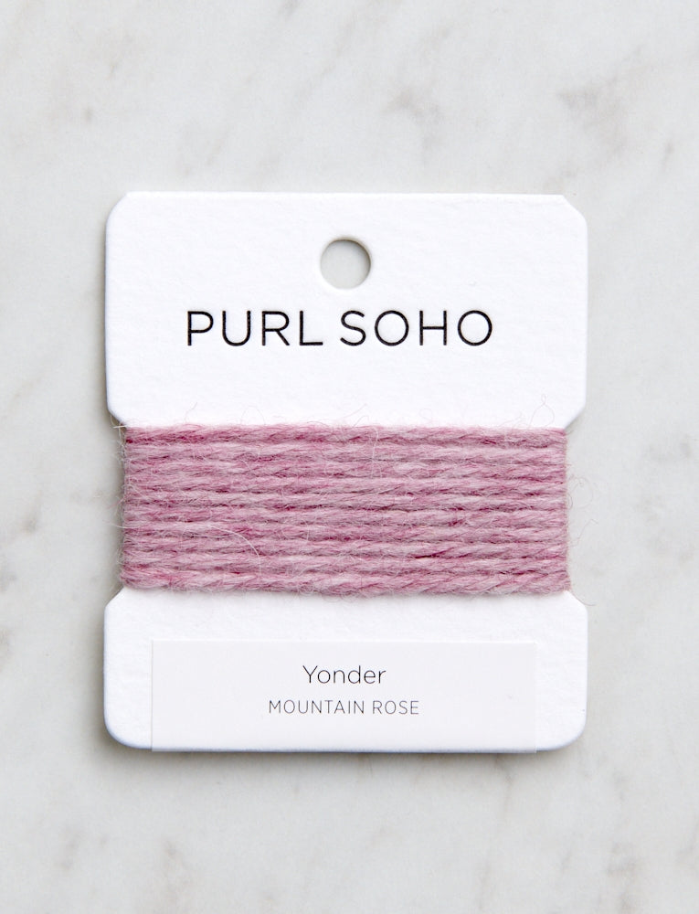 Yonder Color Cards, Mountain Rose