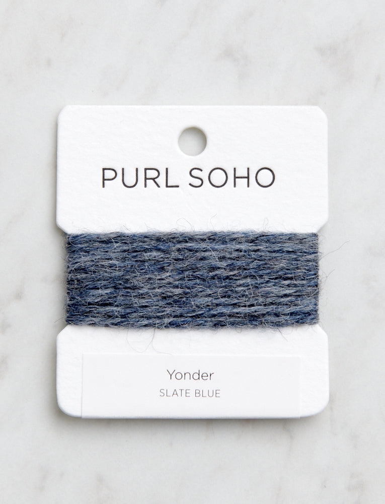 Yonder Color Cards, Slate Blue